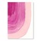 Pink Curves by Chaos &#x26; Wonder Design  Poster Art Print - Americanflat